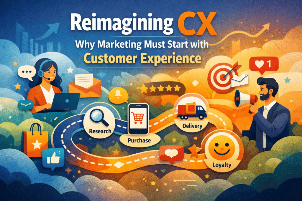 Reimagining CX: Why Marketing Must Start with Customer Experience